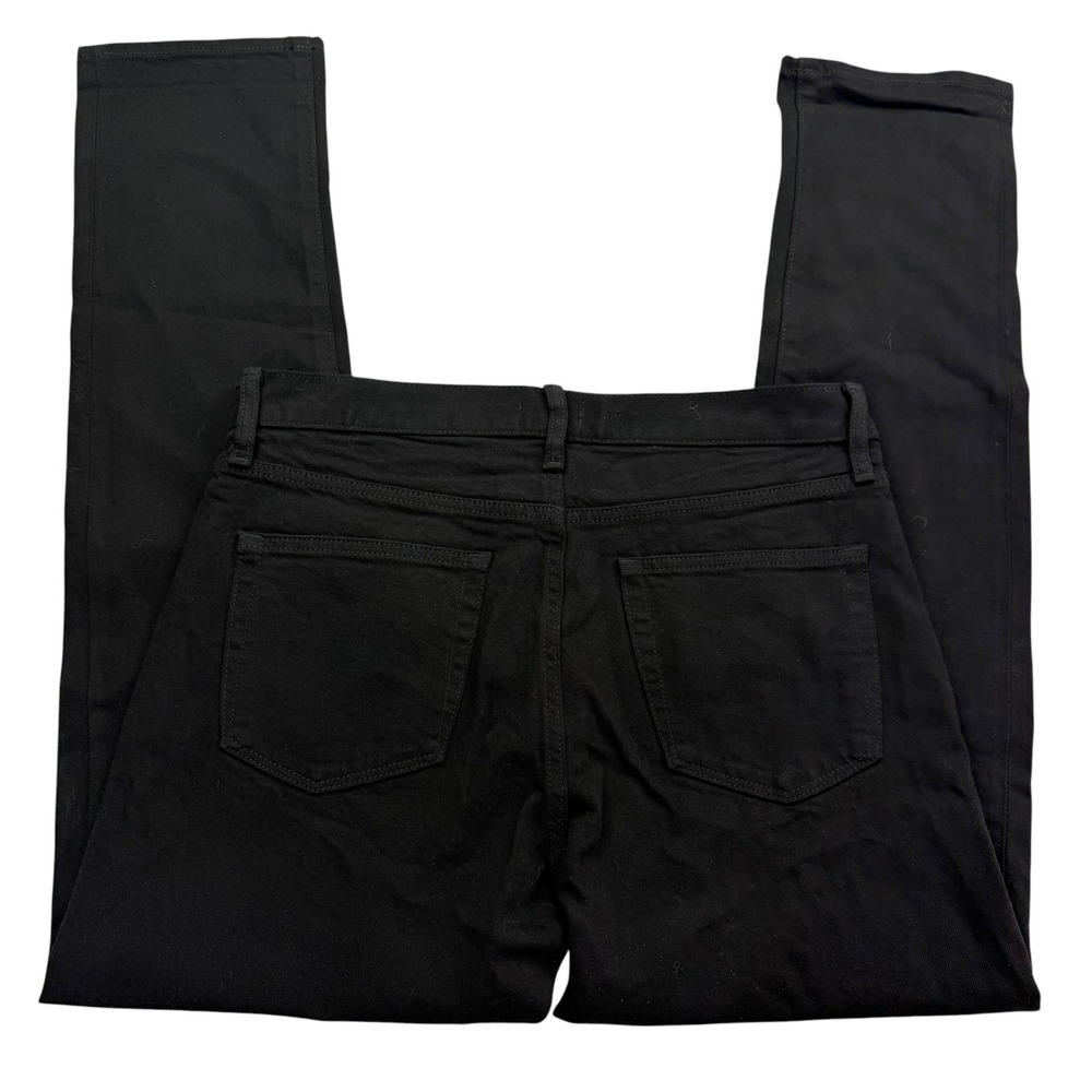 Uniqlo Jeans Mens 32 x 32 Black Stretch Selvedge Slim-Fit Denim 5 Pocket NWT